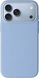 Rosso Evolve iPhone 18 Pro Max/17 Pro Max Hoesje ECCO Leer MagSafe Licht Blauw afbeelding