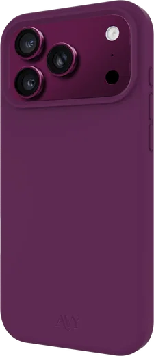 AVY Apple iPhone 18 Pro Hoesje Liquid Silicone met MagSafe Burgundy afbeelding 10