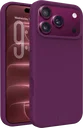 AVY Apple iPhone 18 Pro Hoesje Liquid Silicone met MagSafe Burgundy