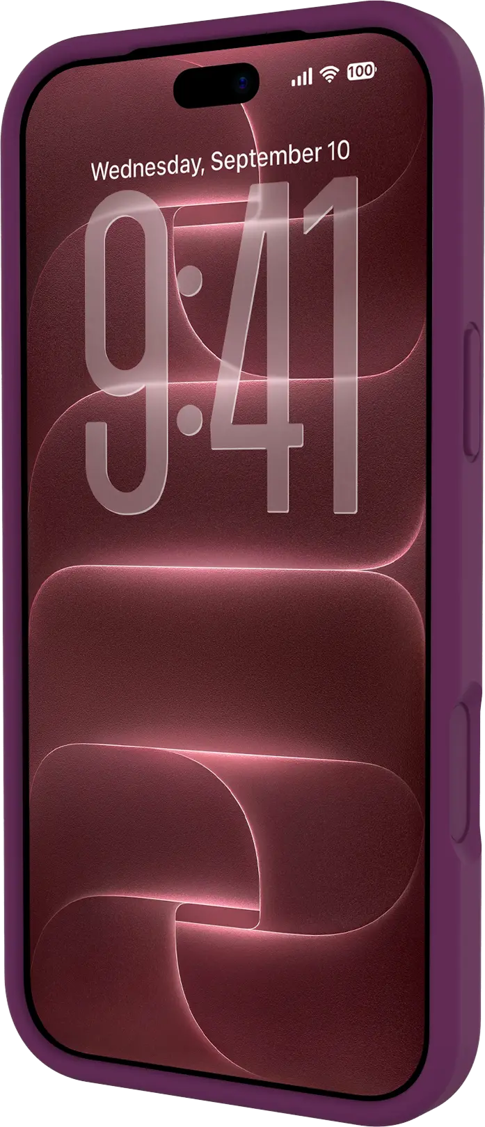 AVY Apple iPhone 18 Pro Max Hoesje Liquid Silicone met MagSafe Burgundy afbeelding 11