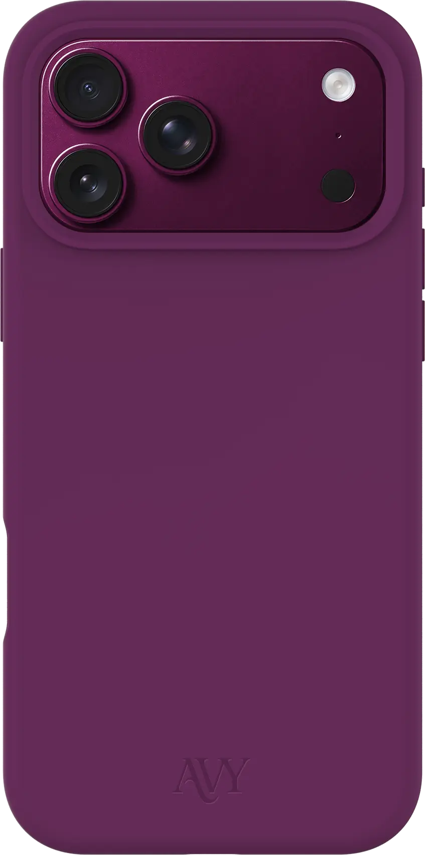 AVY Apple iPhone 18 Pro Max Hoesje Liquid Silicone met MagSafe Burgundy afbeelding 2