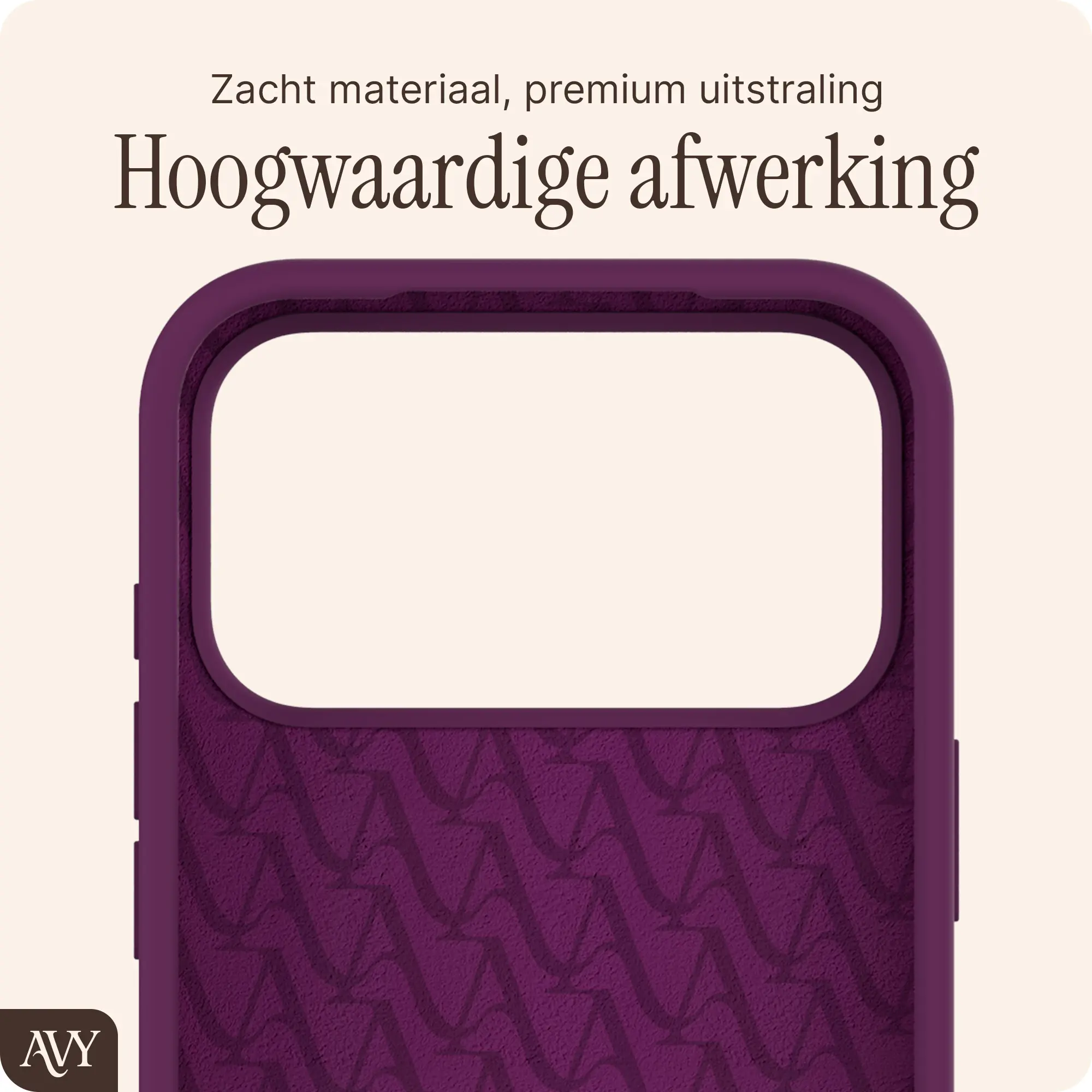 AVY Apple iPhone 18 Pro Max Hoesje Liquid Silicone met MagSafe Burgundy afbeelding 6