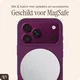 AVY Apple iPhone 18 Pro Max Hoesje Liquid Silicone met MagSafe Burgundy afbeelding 4