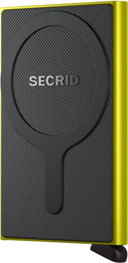 SECRID Card Protector MagSafe Kaarthouder / Pasjeshouder Geel afbeelding 3