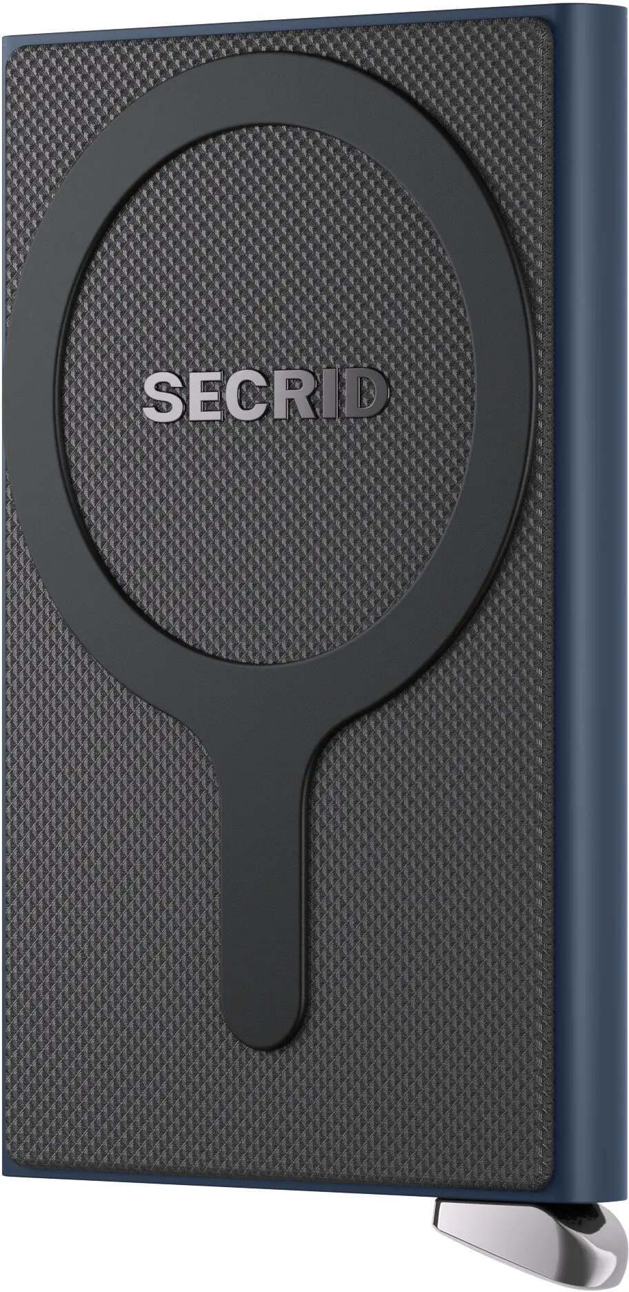 SECRID Premium Card Protector Fluted MagSafe Pasjeshouder Blauw afbeelding 9