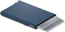 SECRID Premium Card Protector Fluted MagSafe Pasjeshouder Blauw