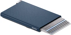 SECRID Premium Card Protector Fluted MagSafe Pasjeshouder Blauw afbeelding