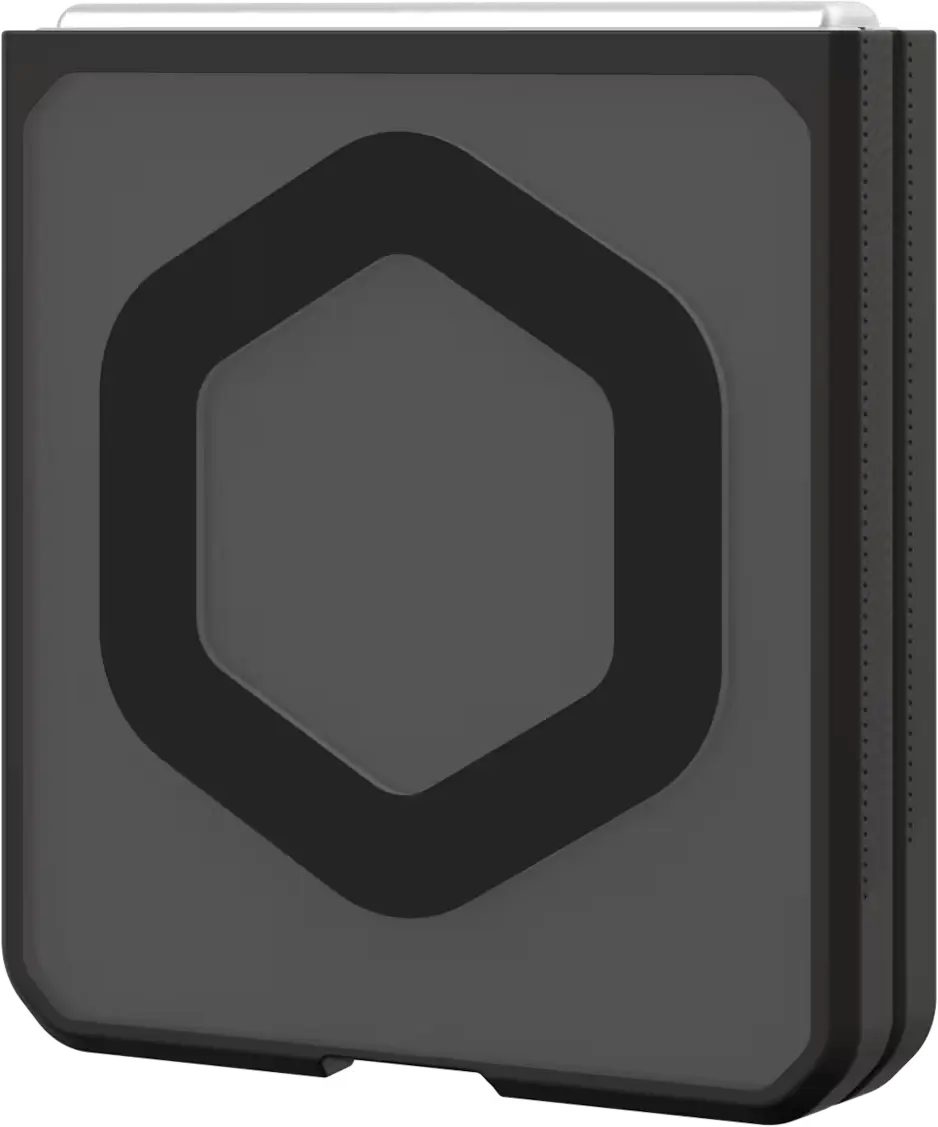 UAG Mouve Samsung Galaxy Z Flip 8 Hoesje MagSafe Back Cover Ash afbeelding 8
