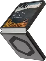 UAG Mouve Samsung Galaxy Z Flip 8 Hoesje MagSafe Back Cover Ash afbeelding