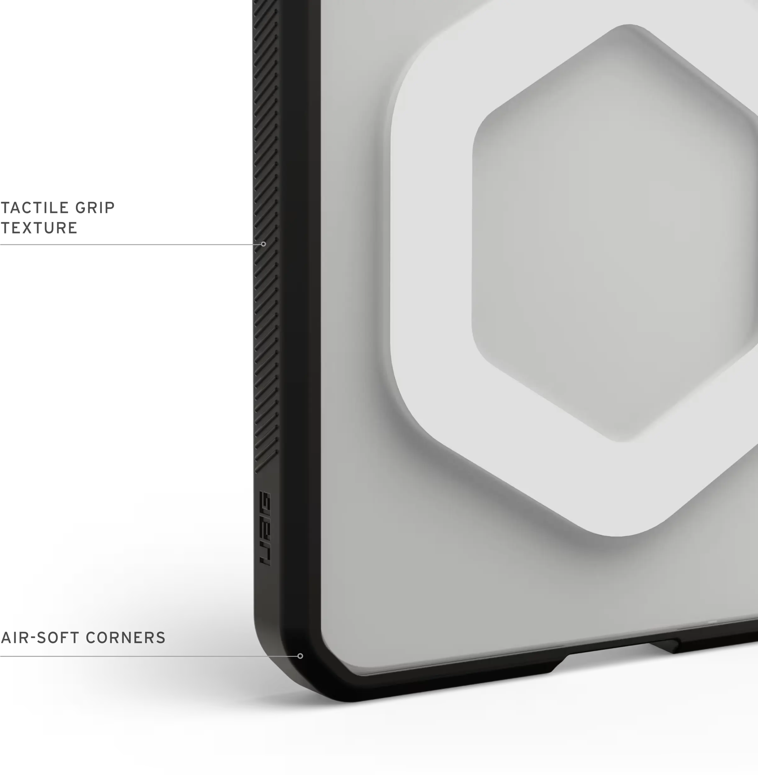UAG Mouve Samsung Galaxy Z Flip 8 Hoesje MagSafe Back Cover Ice afbeelding 3