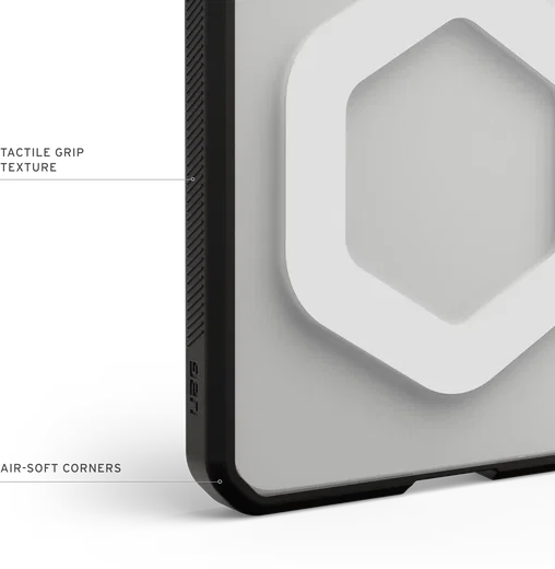UAG Mouve Samsung Galaxy Z Flip 8 Hoesje MagSafe Back Cover Ice afbeelding 3