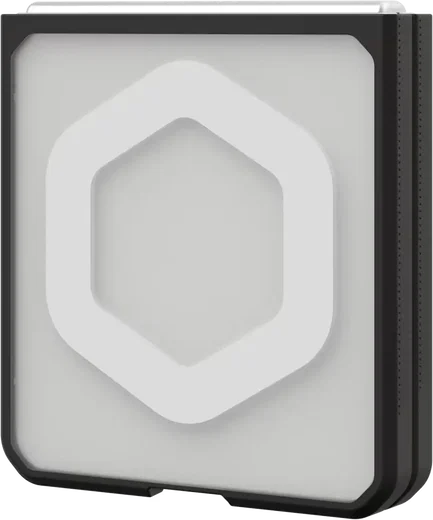 UAG Mouve Samsung Galaxy Z Flip 8 Hoesje MagSafe Back Cover Ice afbeelding 8