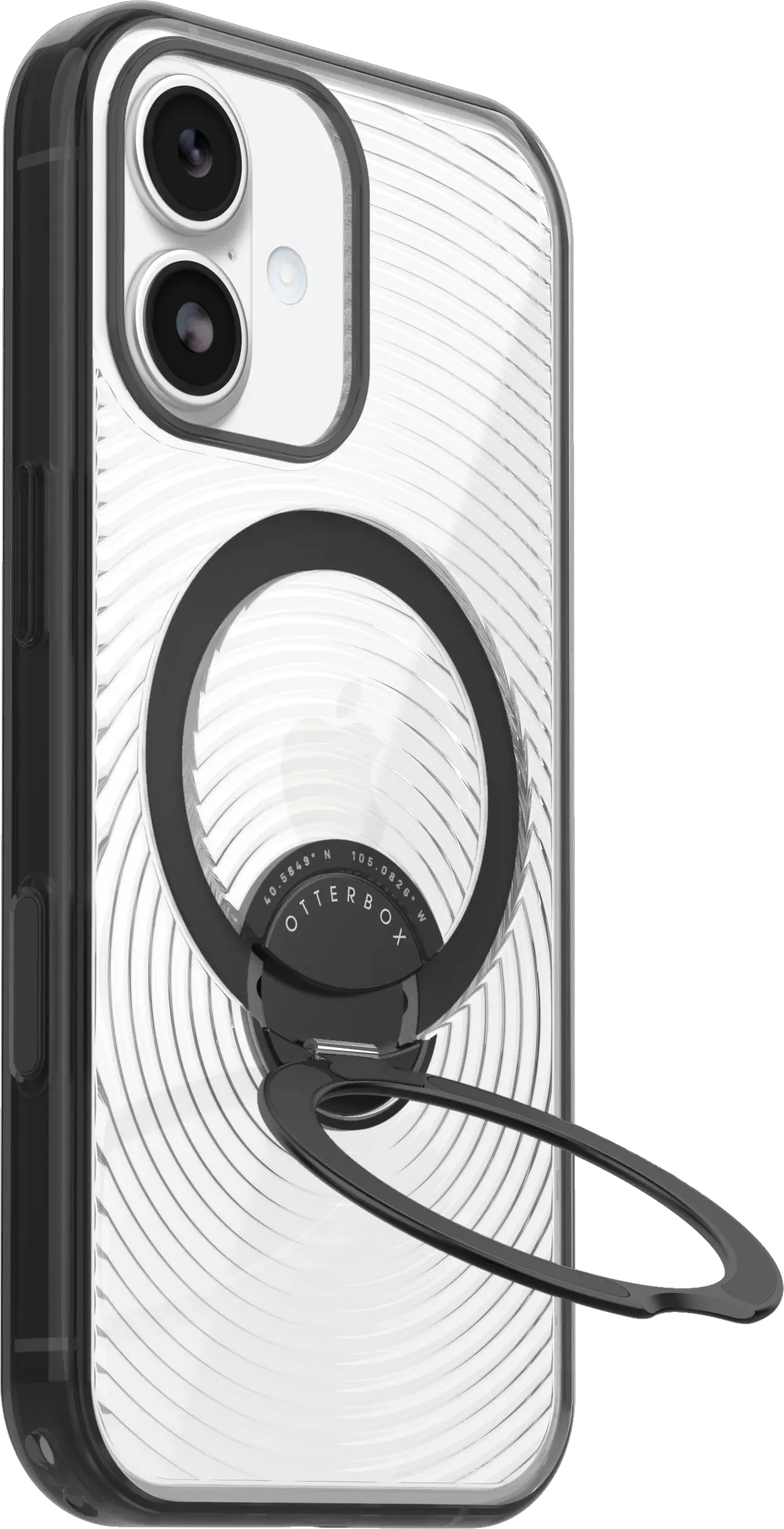 OtterBox Symmetry iPhone 17 Hoesje 360° MagSafe Stand Camera Control Clear Zwart afbeelding 5