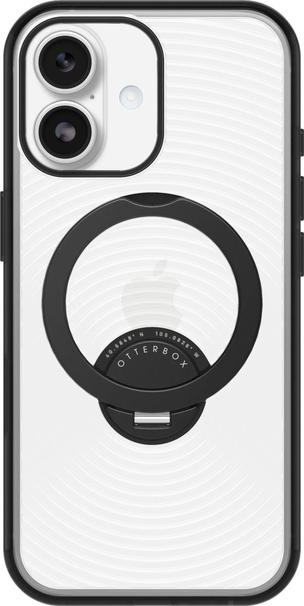 OtterBox Symmetry iPhone 17 Hoesje 360° MagSafe Stand Camera Control Clear Zwart afbeelding 2