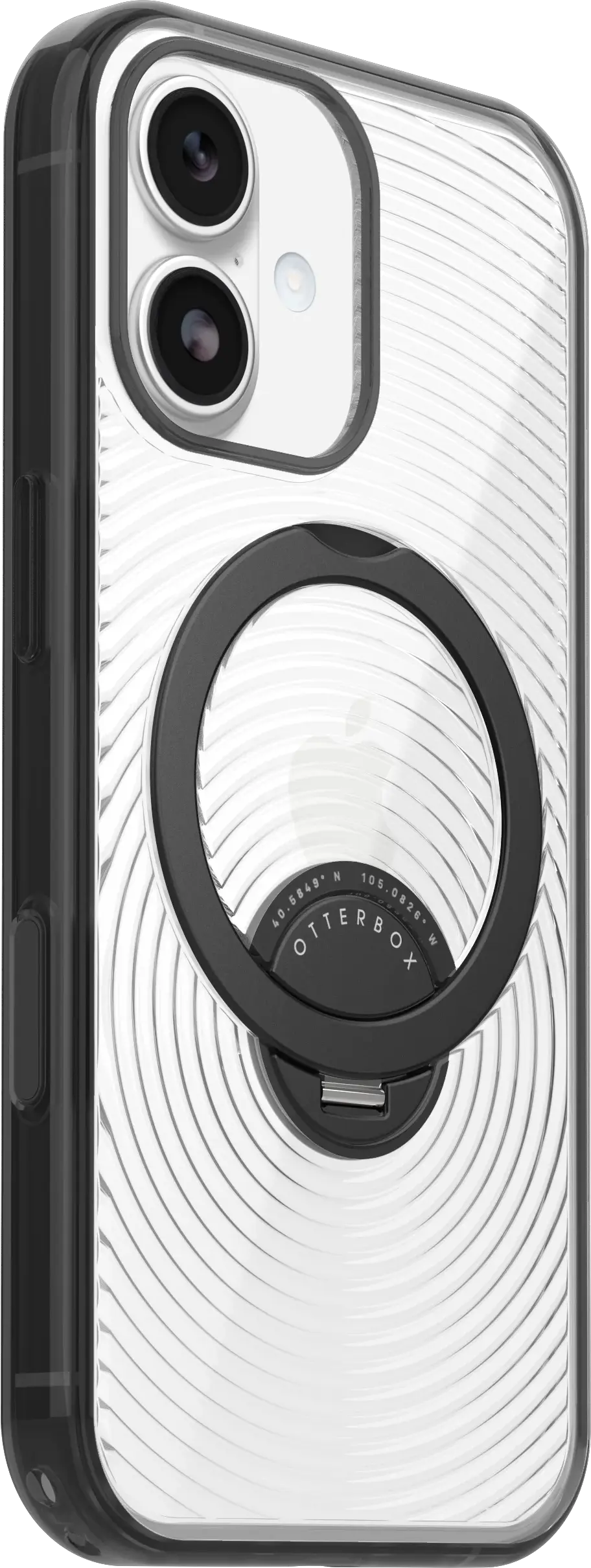 OtterBox Symmetry iPhone 17 Hoesje 360° MagSafe Stand Camera Control Clear Zwart afbeelding 3