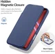 Dux Ducis Skin X Pro iPhone 18 Pro / 17 Pro Hoesje MagSafe RFID Book Case Blauw afbeelding 10