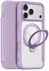Dux Ducis Skin X Pro iPhone 18 Pro Max / 17 Pro Max Hoesje MagSafe RFID Paars afbeelding 2