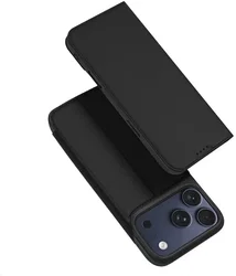 Dux Ducis Skin Pro Apple iPhone 18 Pro/17 Pro Hoesje Portemonnee Book Case Zwart afbeelding