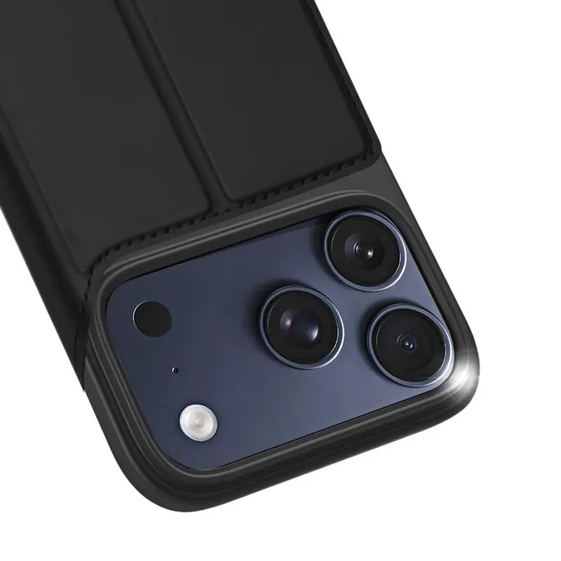 Dux Ducis Skin Pro Apple iPhone 18 Pro/17 Pro Hoesje Portemonnee Book Case Zwart afbeelding 4