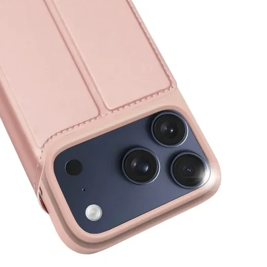 Dux Ducis Skin Pro Apple iPhone 18 Pro/17 Pro Hoesje Portemonnee Book Case Roze afbeelding 4