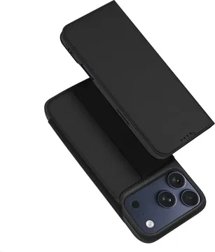 Dux Ducis Skin Pro Apple iPhone 18 Pro Max / 17 Pro Max Hoesje Portemonnee Zwart