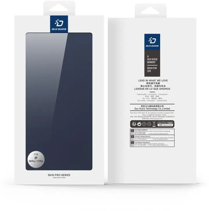 Dux Ducis Skin Pro Apple iPhone 18 Pro Max / 17 Pro Max Hoesje Portemonnee Blauw afbeelding 10