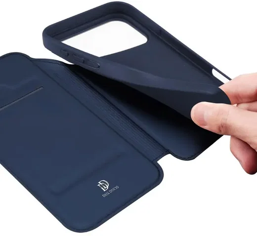 Dux Ducis Skin Pro Apple iPhone 18 Pro Max / 17 Pro Max Hoesje Portemonnee Blauw afbeelding 8