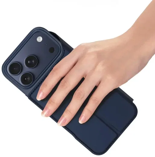 Dux Ducis Skin Pro Apple iPhone 18 Pro Max / 17 Pro Max Hoesje Portemonnee Blauw afbeelding 7