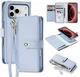 Dux Ducis Lawa iPhone 18 Pro / 17 Pro Hoesje 2-in-1 Book Case MagSafe Blauw afbeelding 2