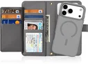 Dux Ducis Lawa iPhone 18 Pro Max / 17 Pro Max 2-in-1 Hoesje MagSafe Grijs