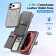 Dux Ducis Lawa iPhone 18 Pro Max / 17 Pro Max 2-in-1 Hoesje MagSafe Grijs afbeelding 3
