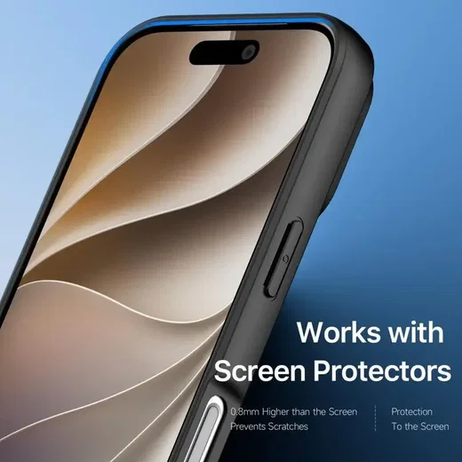 Dux Ducis Aimo iPhone 18 Pro Max / 17 Pro Max Hoesje MagSafe Back Cover Zwart afbeelding 4