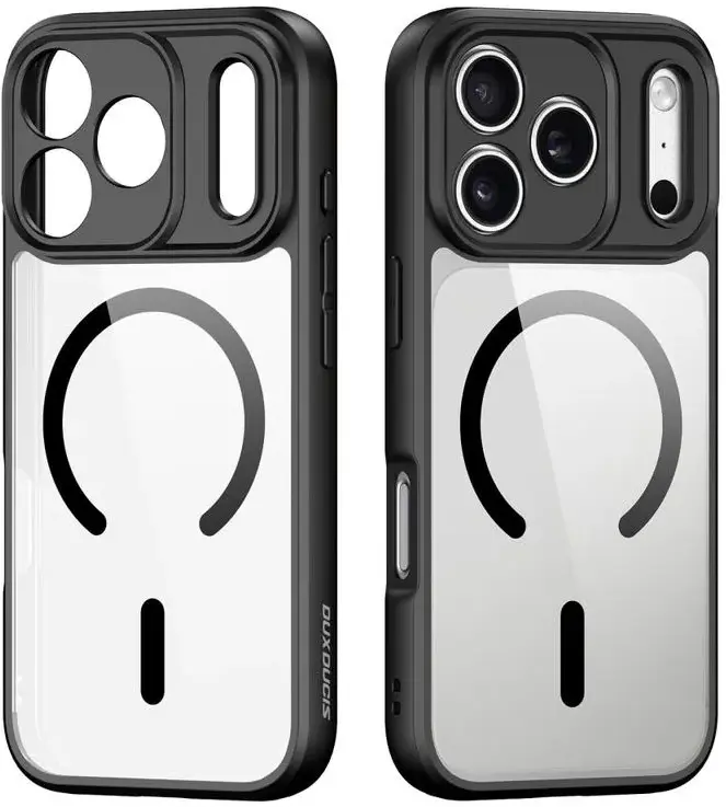Dux Ducis Aimo iPhone 18 Pro Max / 17 Pro Max Hoesje MagSafe Back Cover Zwart afbeelding 2
