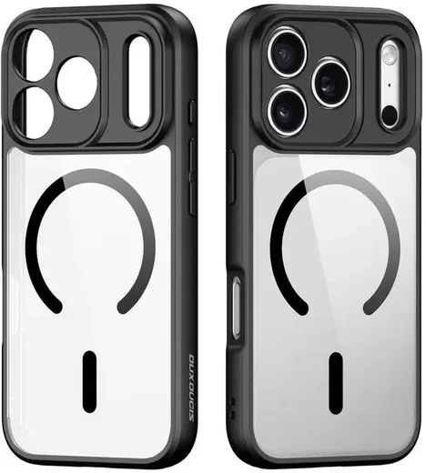 Dux Ducis Aimo iPhone 18 Pro Max / 17 Pro Max Hoesje MagSafe Back Cover Zwart afbeelding 2
