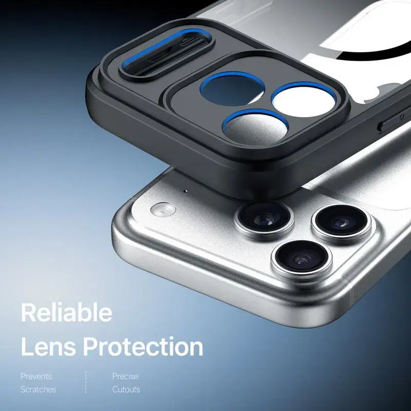 Dux Ducis Aimo iPhone 18 Pro Max / 17 Pro Max Hoesje MagSafe Back Cover Zwart afbeelding 7