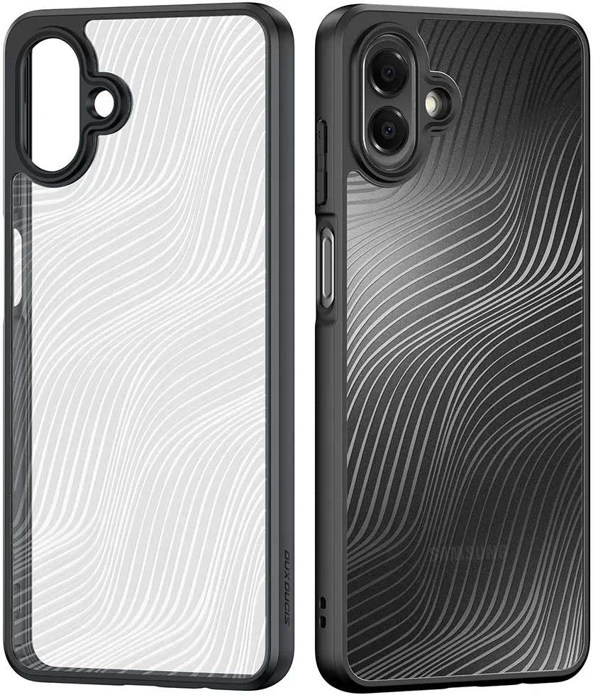 Dux Ducis Aimo Samsung Galaxy A08 / A07 Hoesje Back Cover Zwart afbeelding 2