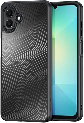 Dux Ducis Aimo Samsung Galaxy A08 / A07 Hoesje Back Cover Zwart afbeelding 1