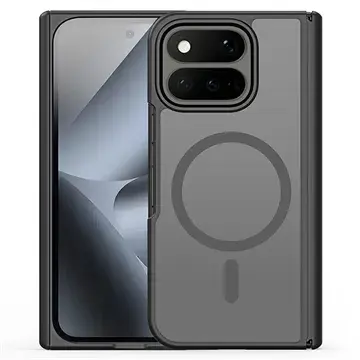 Dux Ducis Yind Google Pixel 11 Pro Fold Hoesje MagSafe Back Cover Zwart afbeelding 1