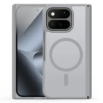 Dux Ducis Yind Google Pixel 11 Pro Fold Hoesje MagSafe Back Cover Grijs afbeelding 1