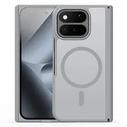 Dux Ducis Yind Google Pixel 11 Pro Fold Hoesje MagSafe Back Cover Grijs afbeelding