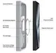 Dux Ducis Yind Google Pixel 11 Pro Fold Hoesje MagSafe Back Cover Grijs afbeelding 4