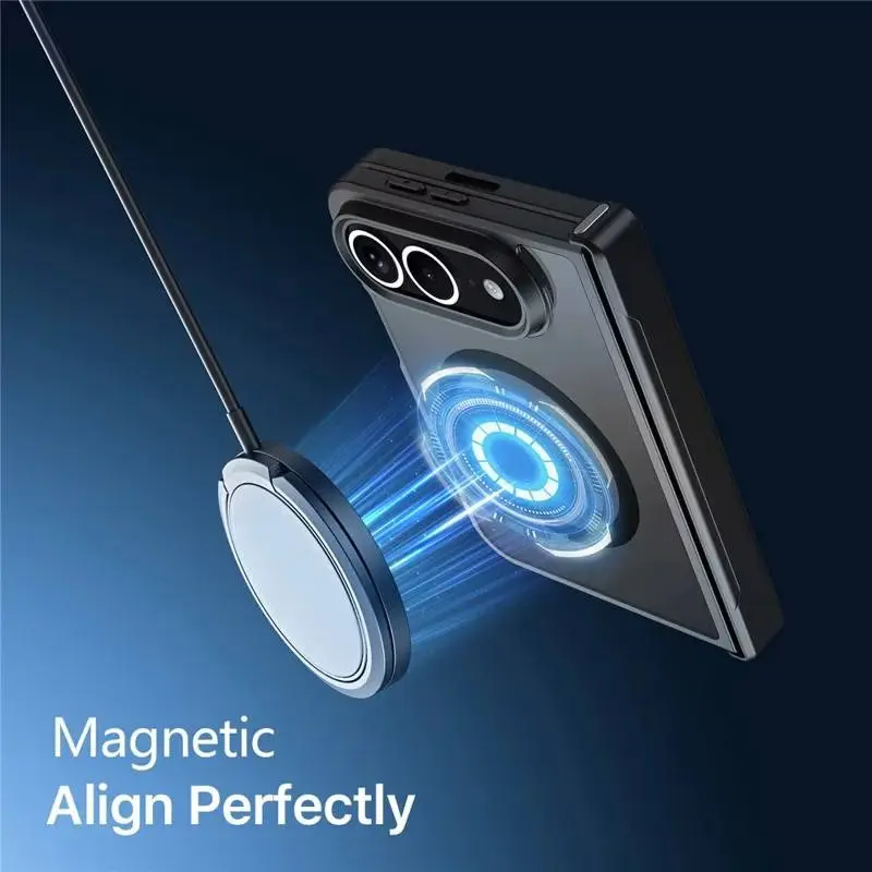 Dux Ducis Aimo Apple iPhone Duo Hoesje MagSafe Back Cover Zwart afbeelding 6