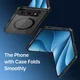 Dux Ducis Aimo Apple iPhone Duo Hoesje MagSafe Back Cover Zwart afbeelding 3