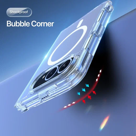 Dux Ducis Clin Apple iPhone Duo Hoesje MagSafe Back Cover Transparant afbeelding 4