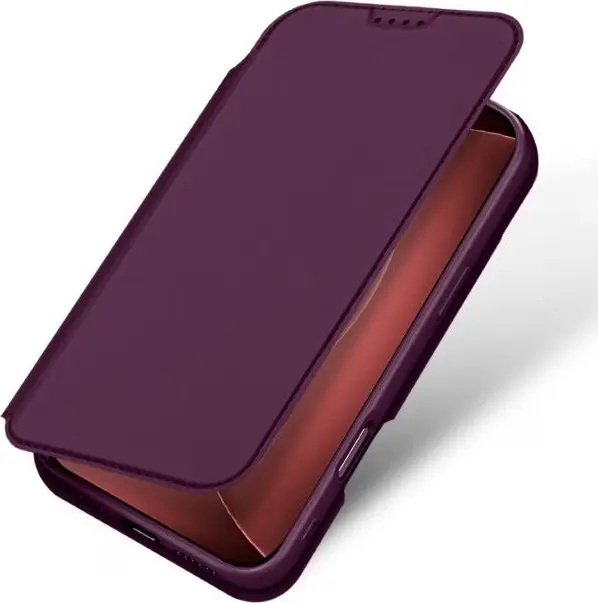 Dux Ducis Skin Pro iPhone 18 Pro / 17 Pro Hoesje Portemonnee Book Case Paars afbeelding 5