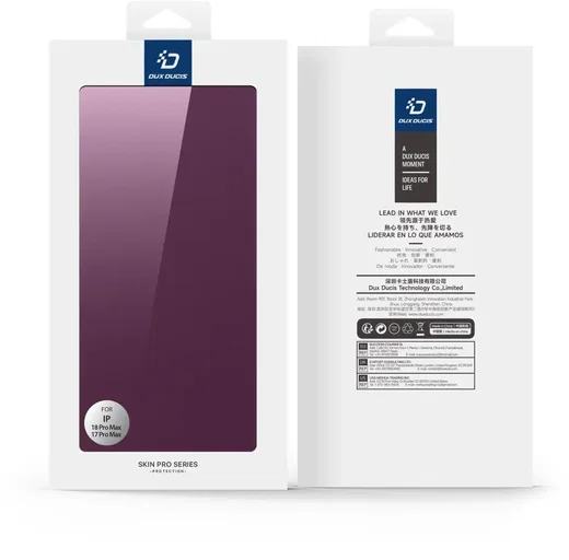 Dux Ducis Skin Pro iPhone 18 Pro Max / 17 Pro Max Hoesje Portemonnee Burgundy afbeelding 10