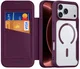 Dux Ducis Skin X Pro iPhone 18 Pro / 17 Pro Hoesje MagSafe Book Case Burgundy afbeelding 1