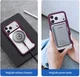 Dux Ducis Skin X Pro iPhone 18 Pro / 17 Pro Hoesje MagSafe Book Case Burgundy afbeelding 6