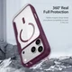 Dux Ducis Skin X Pro iPhone 18 Pro Max / 17 Pro Max MagSafe Book Case Burgundy afbeelding 3