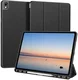 Dux Ducis Domo Samsung Galaxy Tab S12 Plus Hoes Tri-Fold Book Case Zwart